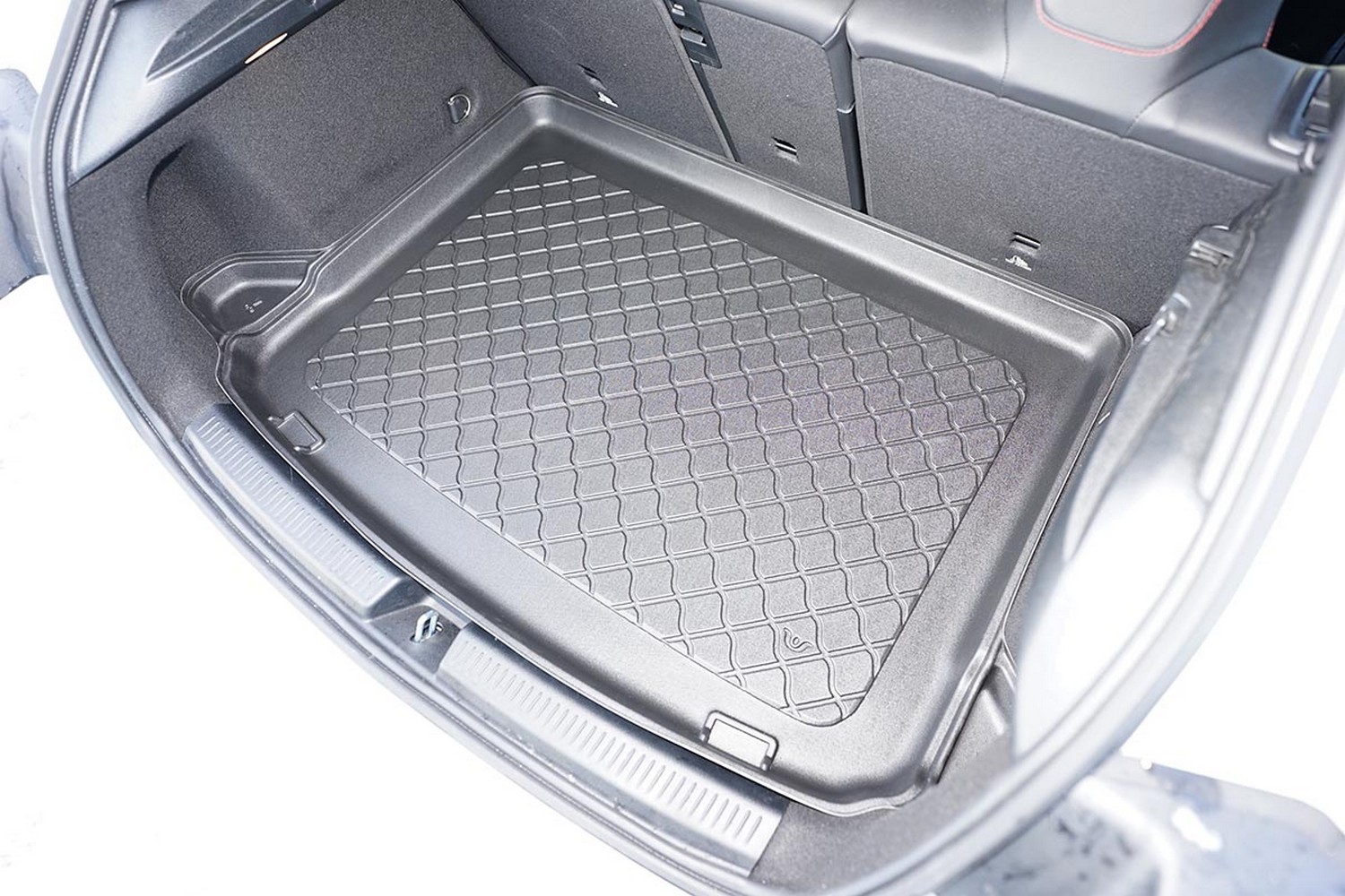 Boot mat suitable for Mercedes-Benz A-Class (W177) 2018-present 5-door hatchback Guardliner anti slip PE/TPE rubber (MB8AKTM-G