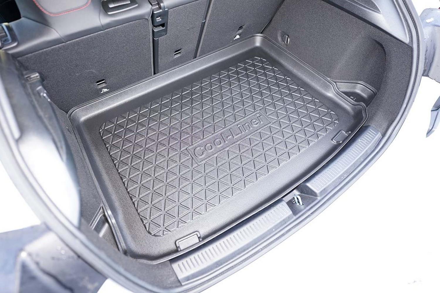  Voiture Cuir Tapis Coffre Tapis Coffre Voiture Coffre À Arrière  Protection Pad en Cuir pour Mercedes pour Benz GLB 180 200X247 SUV pour  2019-2021 Tapis Coffre Coffre (Couleur : Noir, Taille : 7 Seat