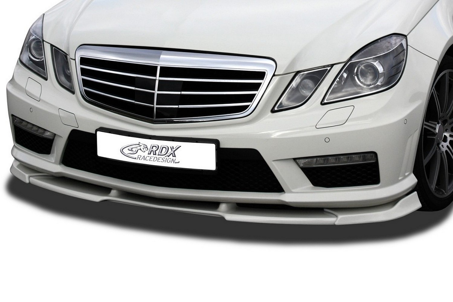 Front spoiler Mercedes-Benz E-Class (W212) 2009-2013 4-door saloon Vario-X PU