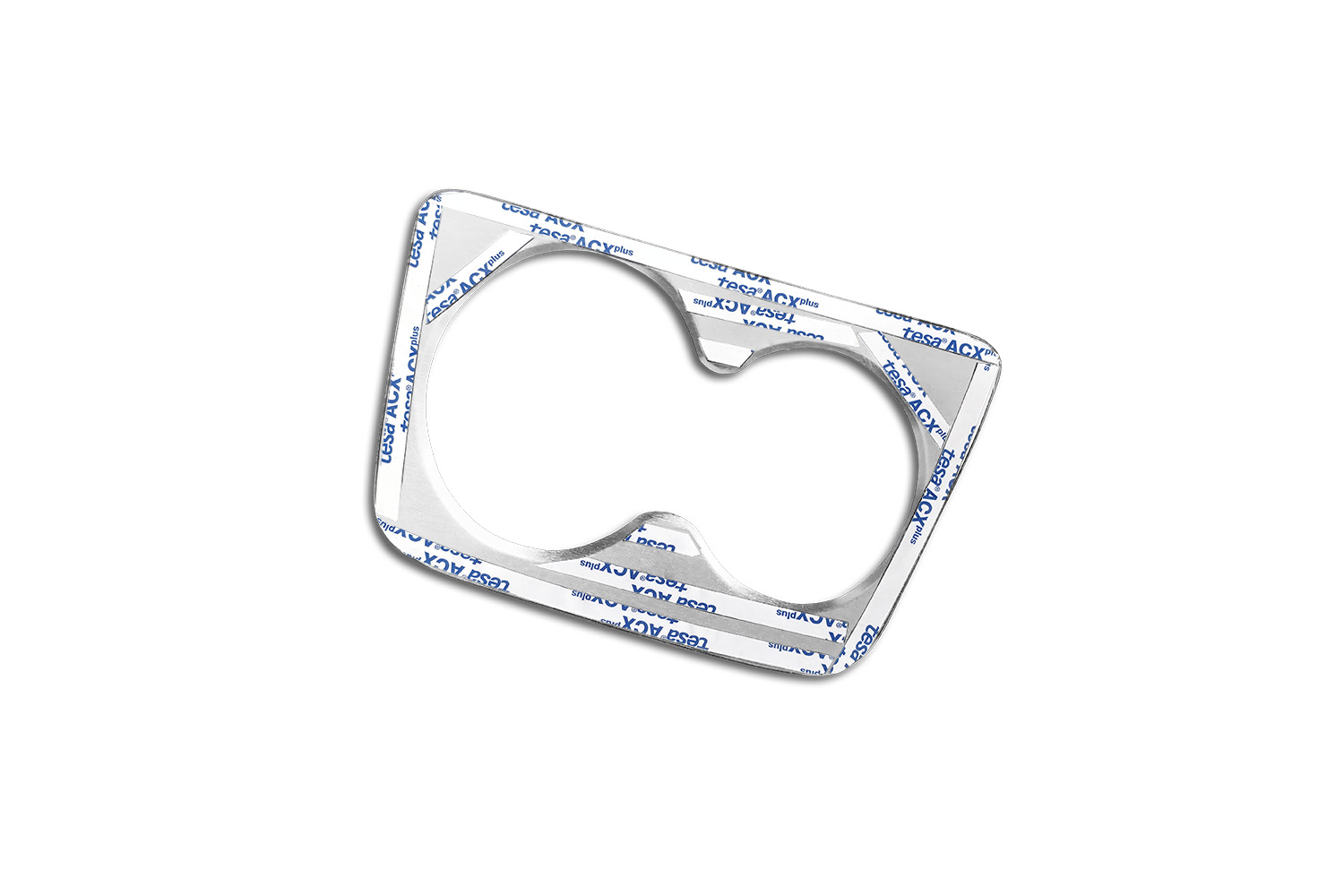 Cup holder trim suitable for Mercedes-Benz Sprinter (W907 - W910) 2018-present stainless steel brushed (6)