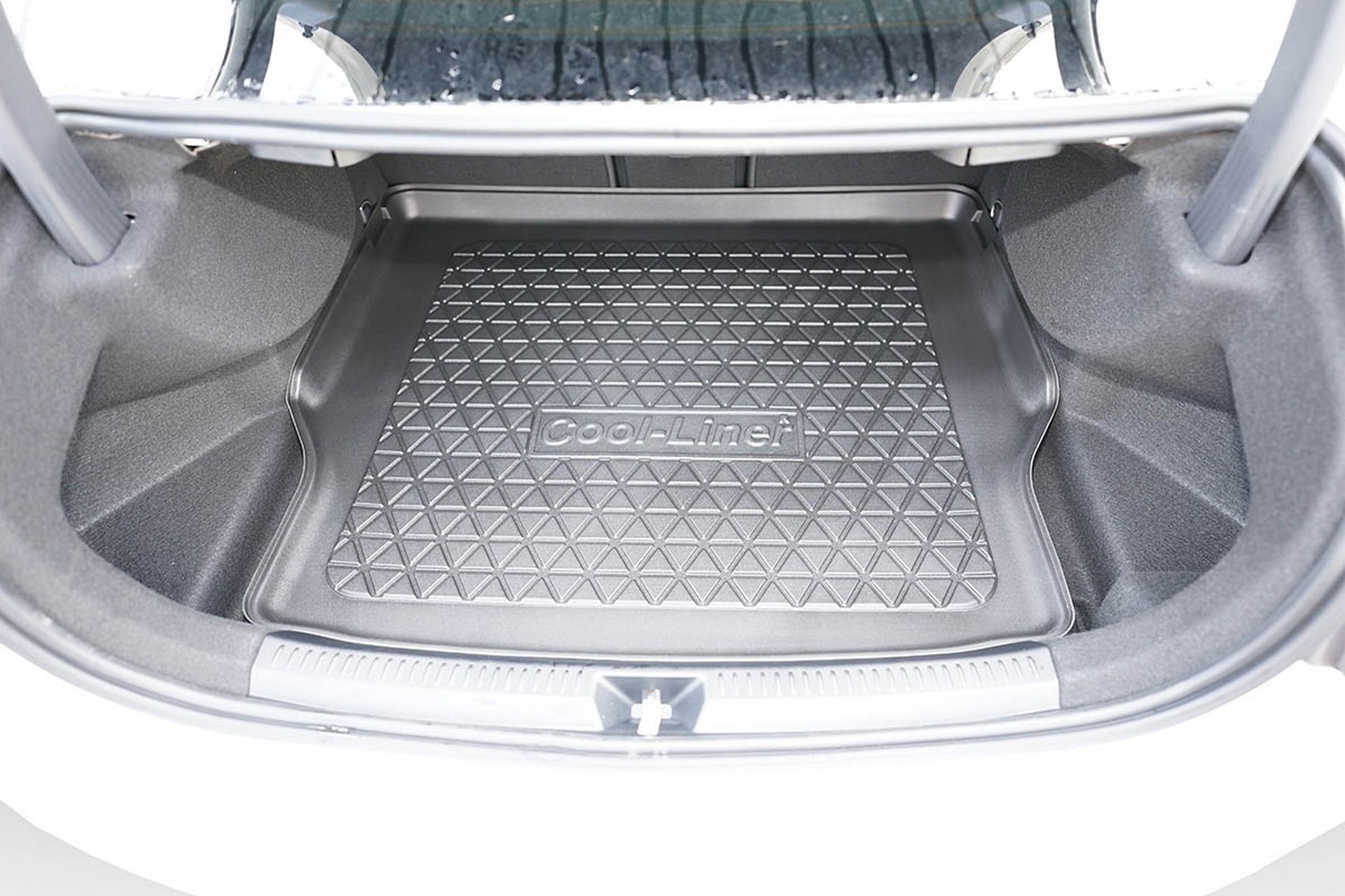 Boot mat suitable for Mercedes-Benz A-Class (V177) 2018-present 4-door saloon Cool Liner anti slip PE/TPE rubber (MB9AKTM-C) (