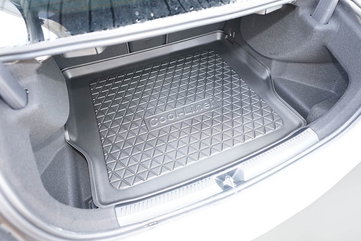 Boot mat suitable for Mercedes-Benz A-Class (V177) 2018-present 4-door saloon Cool Liner anti slip PE/TPE rubber (MB9AKTM-C) (