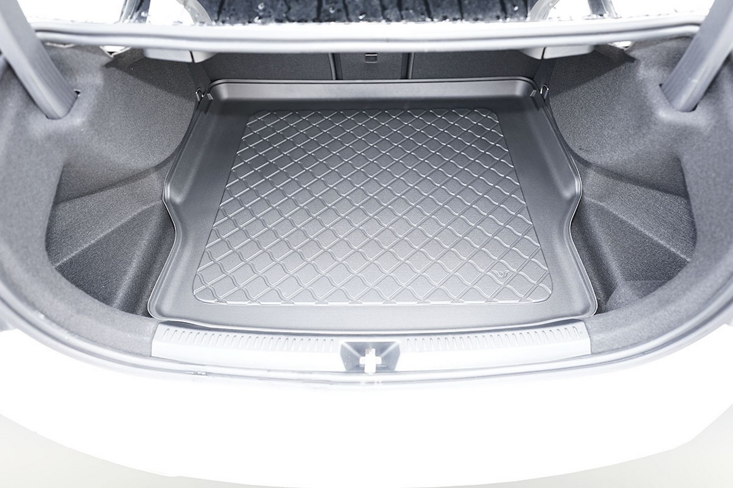 Boot mat suitable for Mercedes-Benz A-Class (V177) 2018-present 4-door saloon Guardliner anti slip PE/TPE rubber (MB9AKTM-G) (