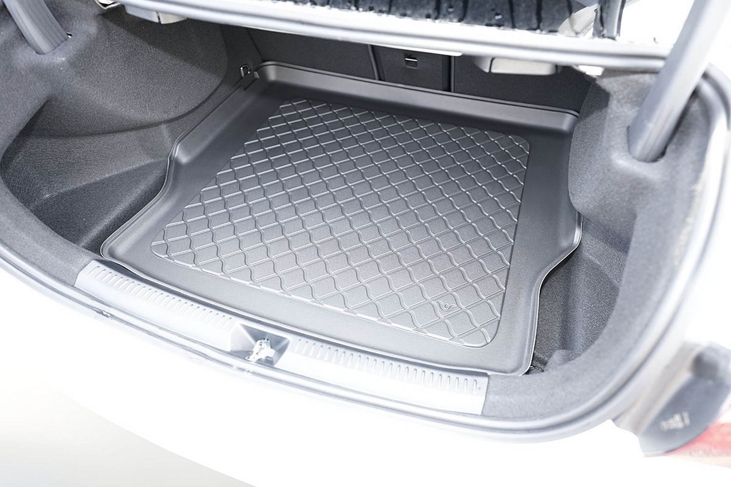 Boot mat suitable for Mercedes-Benz A-Class (V177) 2018-present 4-door saloon Guardliner anti slip PE/TPE rubber (MB9AKTM-G) (