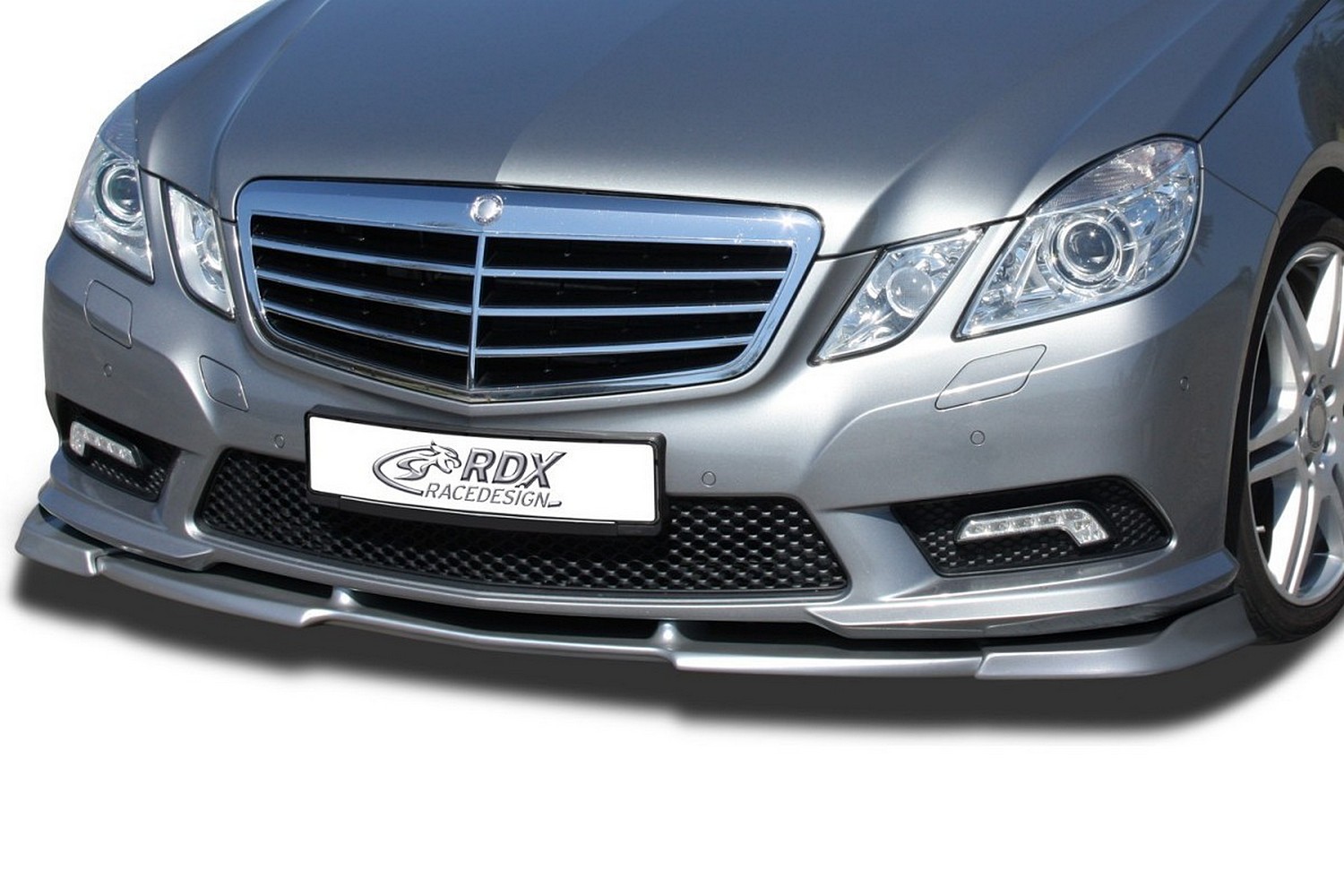 Front spoiler Mercedes-Benz E-Class (W212) 2009-2013 4-door saloon Vario-X PU