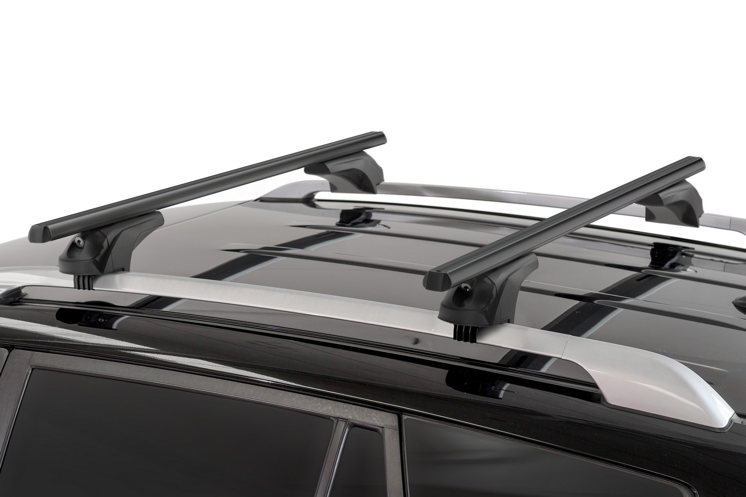 Roof bars suitable for Volvo V40 Cross Country (P1) 2012-present wagon Menabo Ariem black Roof bars suitable for Volvo V40 Cross Country (P1) 2012-present wagon Menabo Ariem black