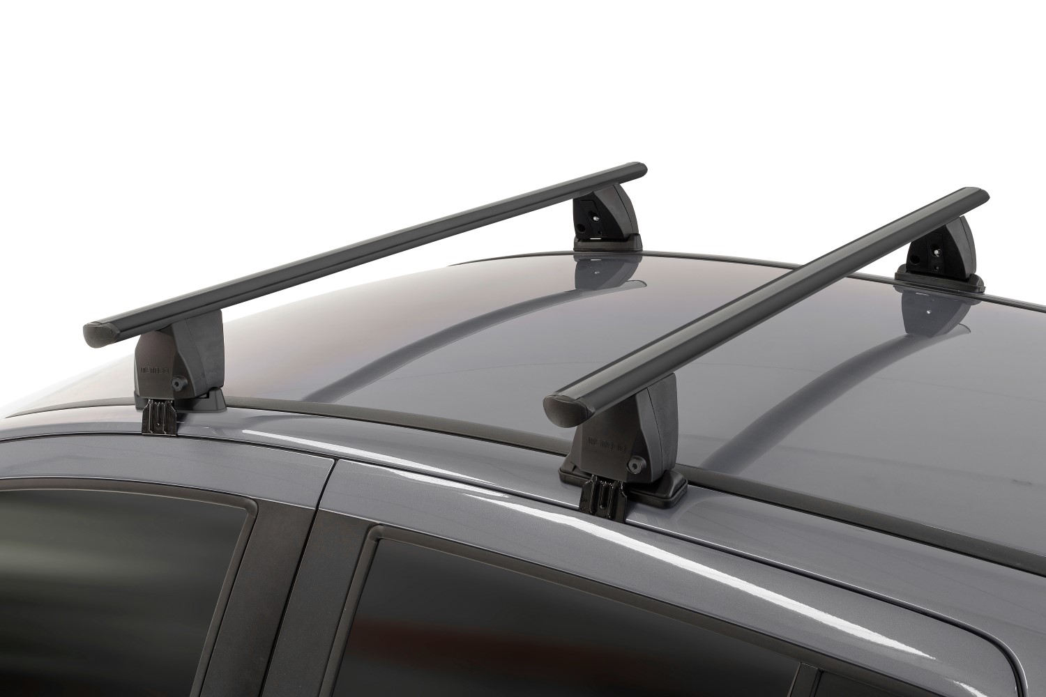 Dachträger passend für Fiat Punto II 1999-2010 3-Türer Schrägheck Menabo Delta Schwarz