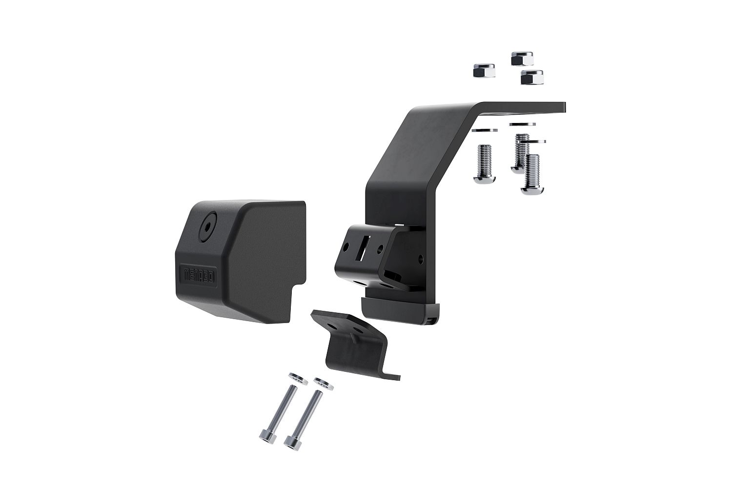 Menabo Offroad roof bars set black - Dachträger / Relingträger Satz Schwarz - dakdragers set zwart - jeu de barres de toit noir (4) Menabo Offroad roof bars set black - Dachträger / Relingträger Satz Schwarz - dakdragers set zwart - jeu de barres de toit noir (4)