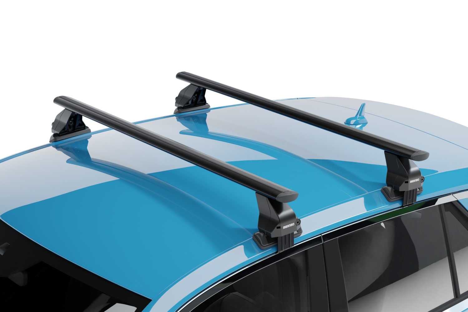 Dachträger passend für Daihatsu Sirion (M3#) 2005-2010 5-Türer Schrägheck Menabo Omega Plus schwarz
