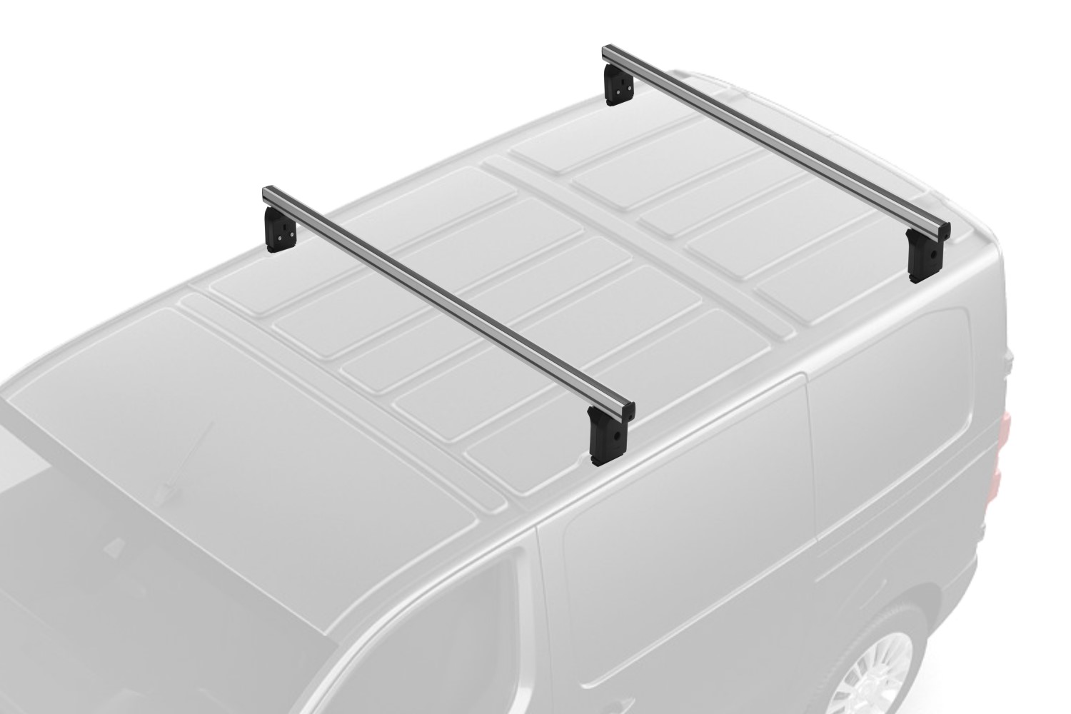 Barres de toit Iveco Daily VI 2014-présent Menabo Professional aluminium - 2 barres