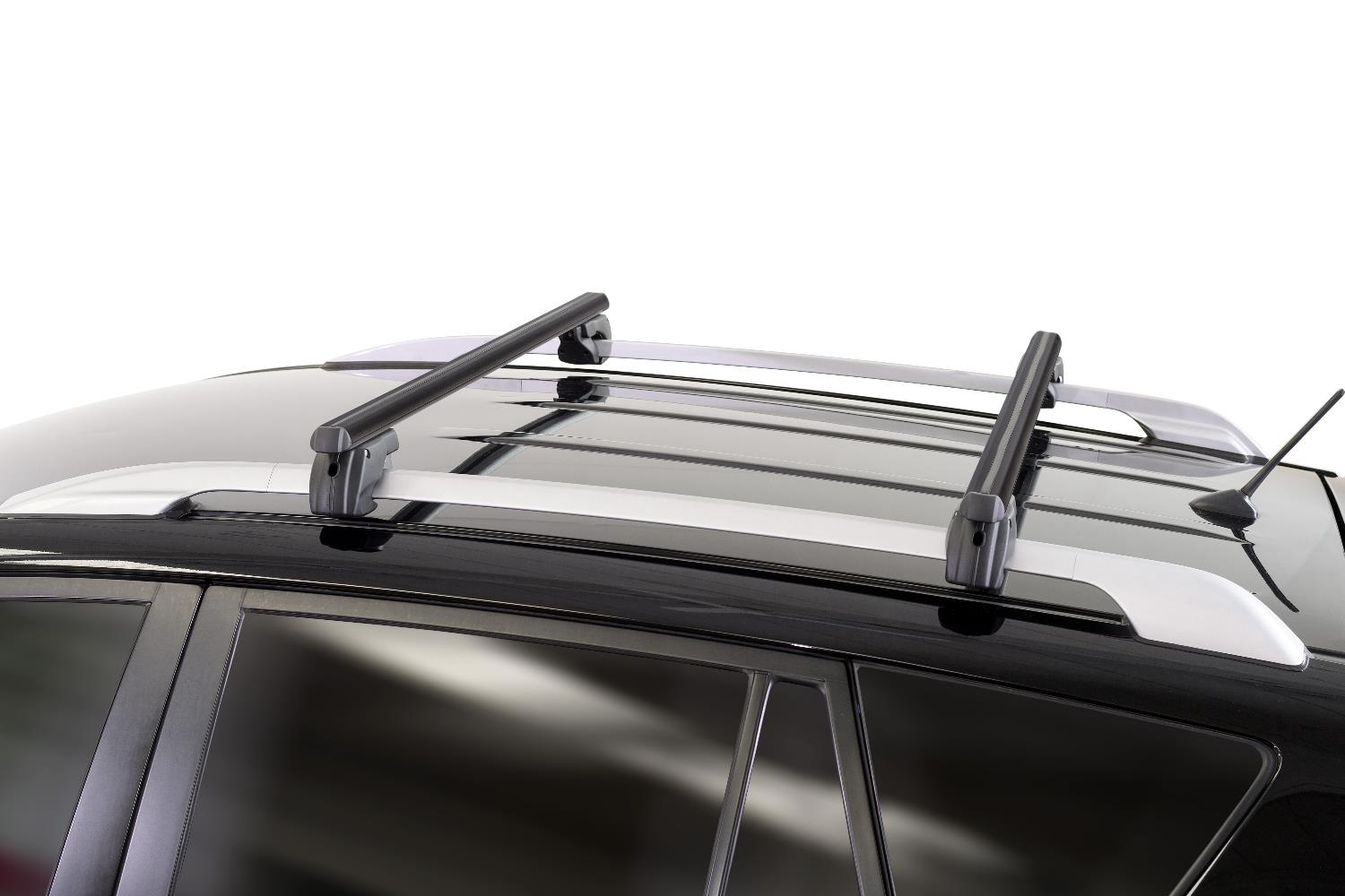 Roof bars Hyundai ix35 (LM) 2010-2015 Menabo Sherman black