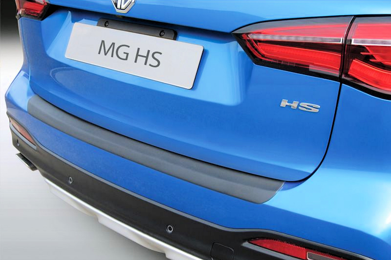 Protection de seuil de coffre convient à MG HS 2018-2024 ABS - noir mat