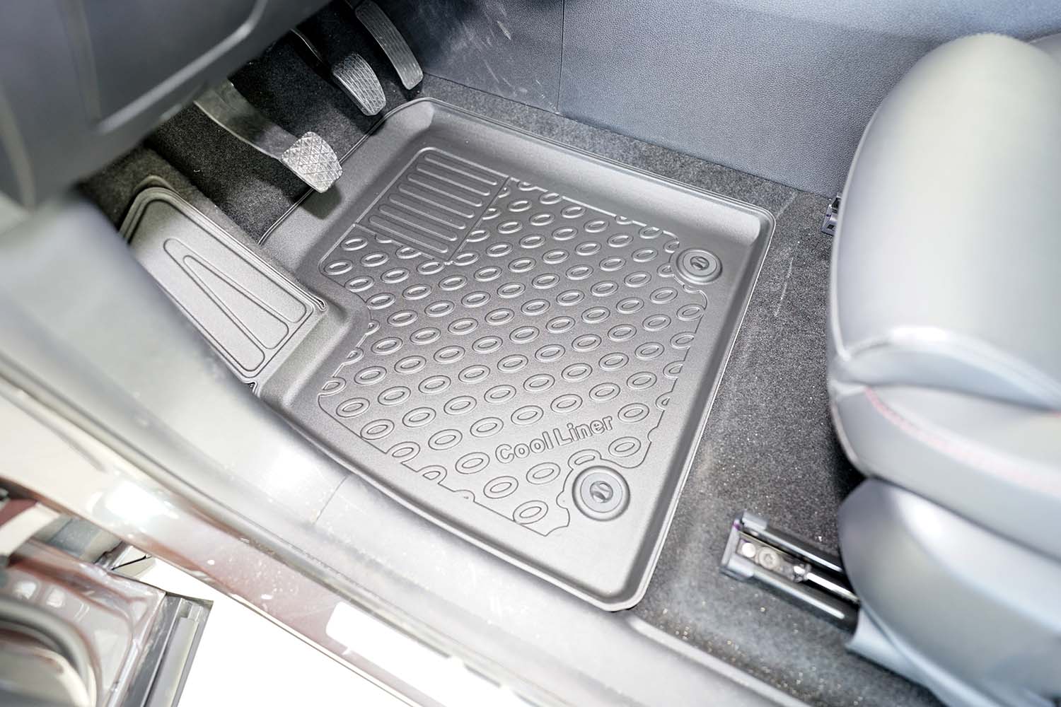Car mats suitable for MG HS 2023-2024 Cool Liner PE/TPE rubber (MG1HSFM-C) (2) Car mats suitable for MG HS 2023-2024 Cool Liner PE/TPE rubber (MG1HSFM-C) (2)
