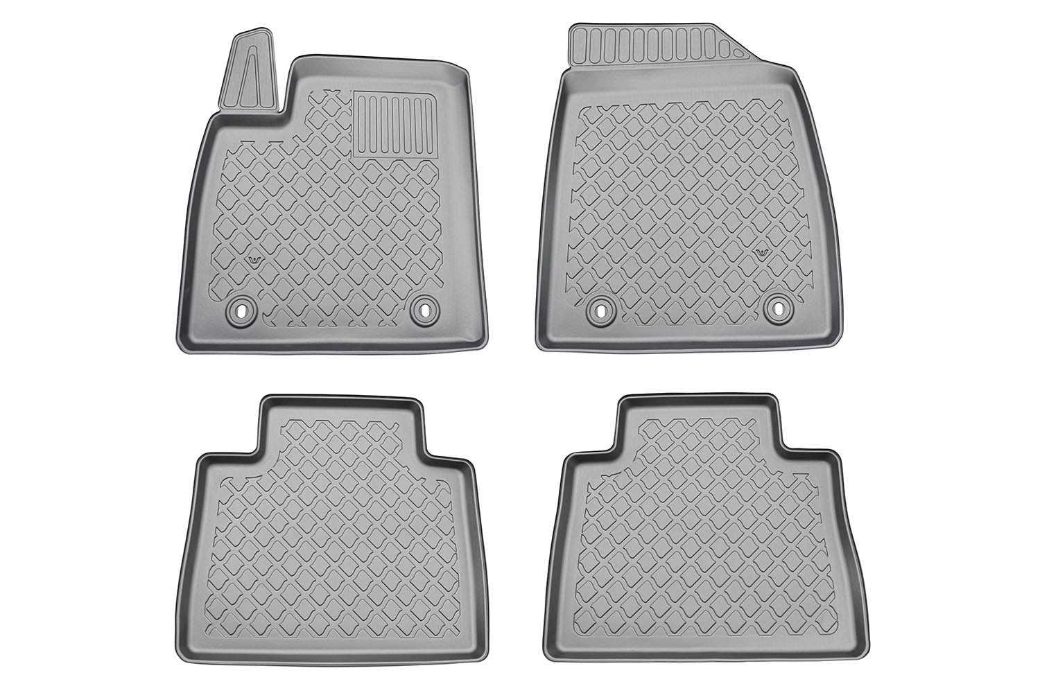 Tapis convient à MG HS 2023-2024 Guardliner PE/TPE caoutchouc