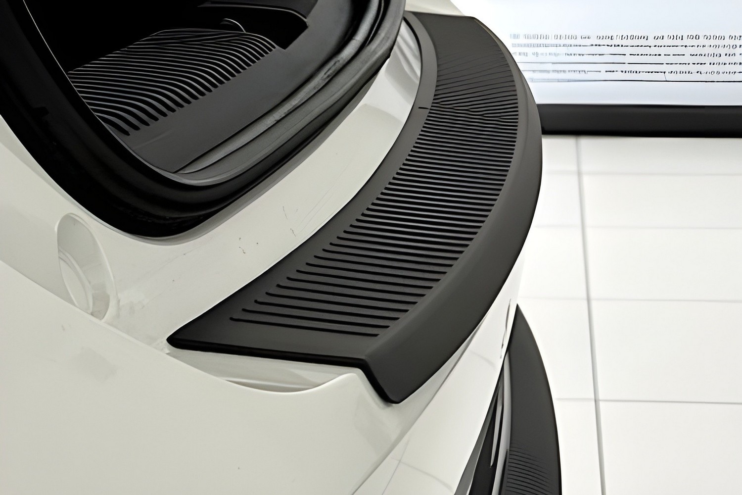 Rear bumper protector suitable for MG HS II 2024-present PU (3)