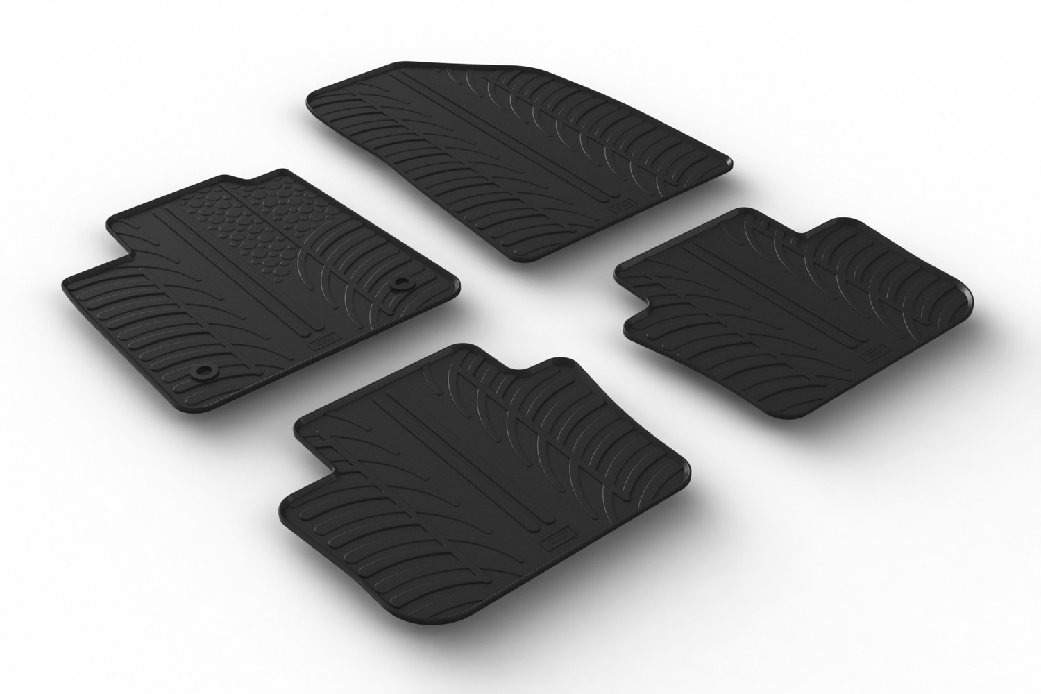 Automatten geschikt voor MG 4 EV 2022-heden 5-deurs hatchback Rubbasol rubber