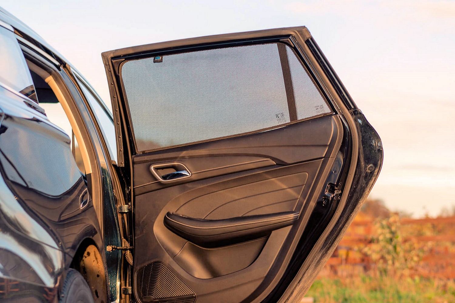 Zonneschermen MG5 2020-heden wagon Car Shades - achterportieren
