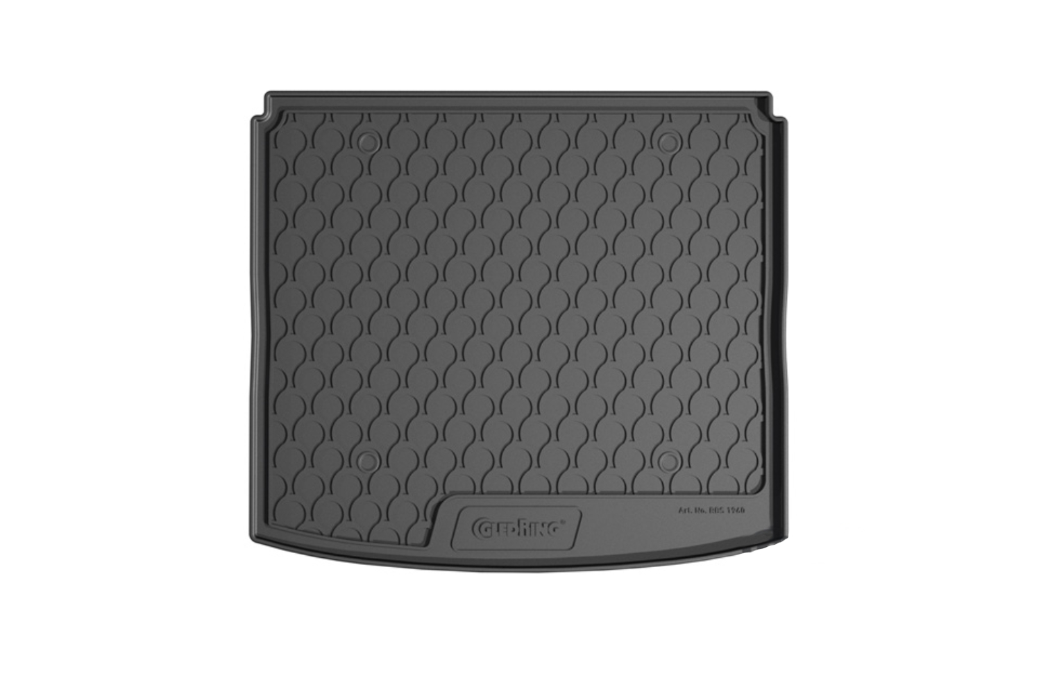Tapis de coffre convient à MG ZS SUV EV 2017-2024 caoutchouc Rubbasol antidérapant