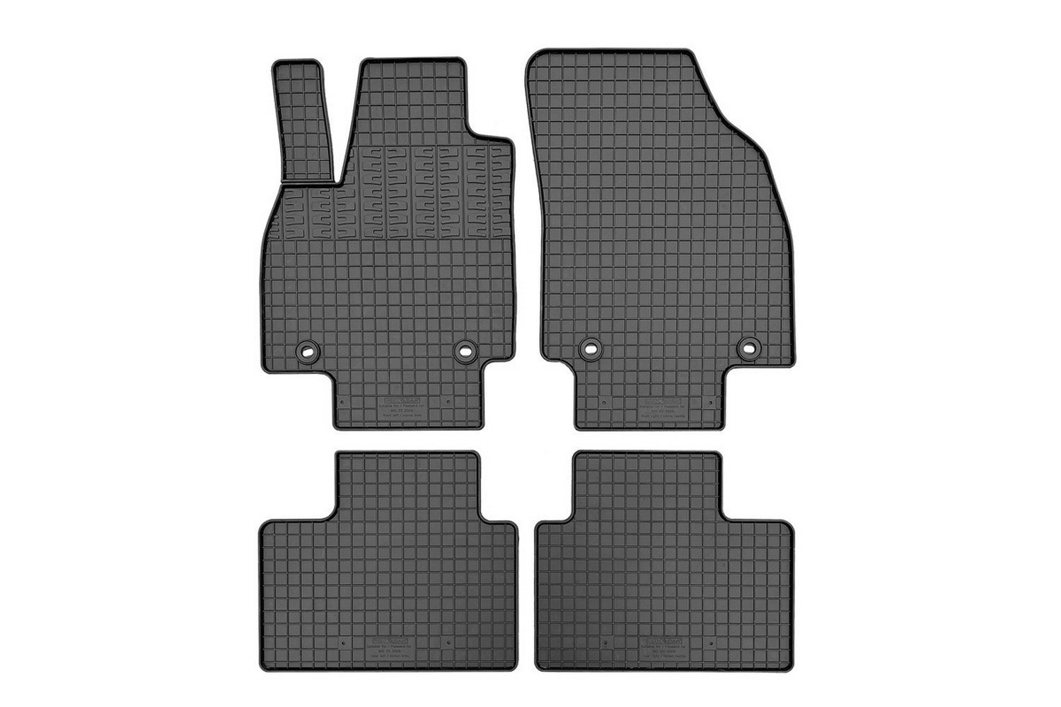 Tapis convient à MG ZS SUV II Hybrid+ 2024-présent caoutchouc