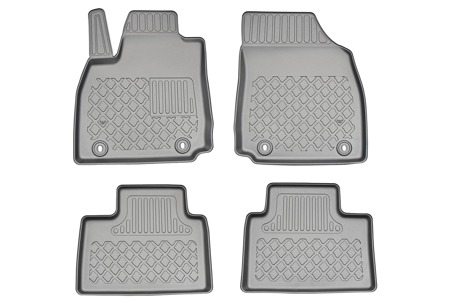 Tapis convient à MG ZS SUV II Hybrid+ 2024-présent Guardliner PE/TPE caoutchouc