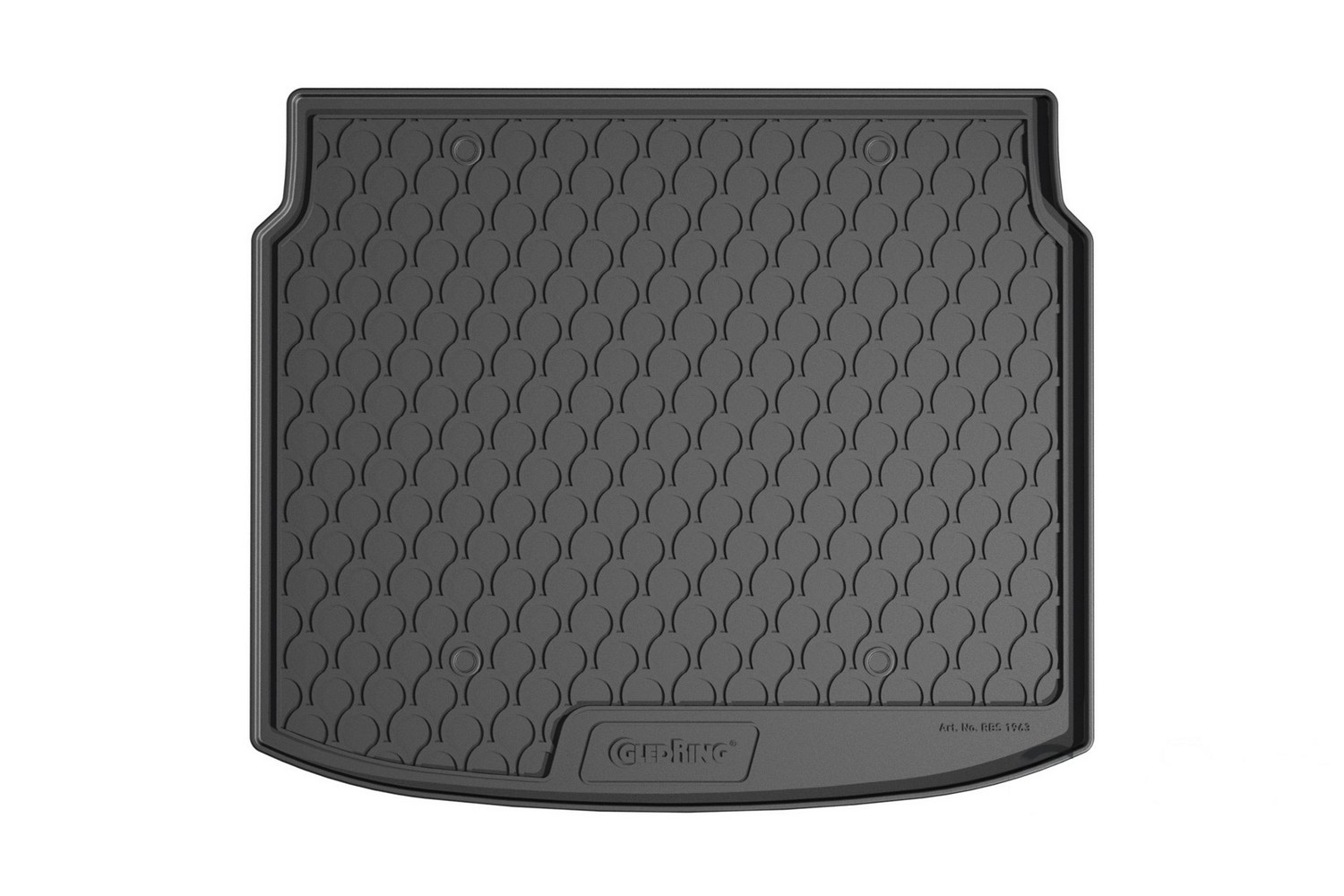 Tapis de coffre convient à MG ZS SUV II 2024-présent caoutchouc Rubbasol antidérapant Tapis de coffre convient à MG ZS SUV II 2024-présent caoutchouc Rubbasol antidérapant