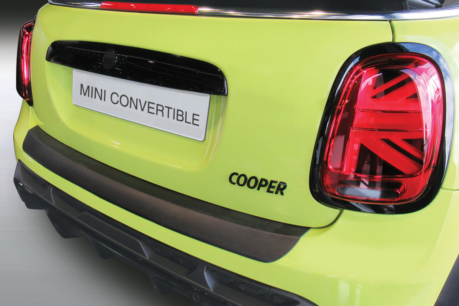 Protection de seuil de coffre convient à Mini Cabriolet (F57 - Mk III) 2021-présent ABS - argent
