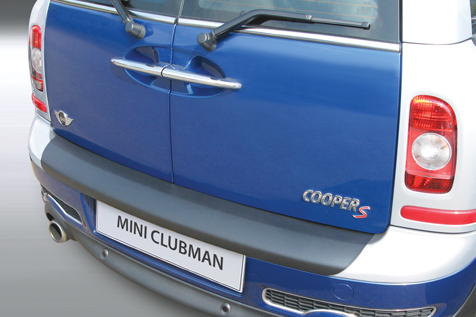 Rear bumper protector Mini Clubman (R55) 2007-2015 wagon ABS - matt black