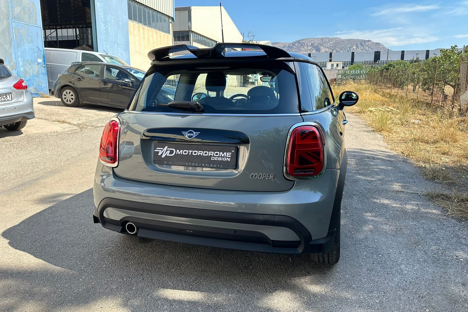 Roof spoiler suitable for Mini One - Cooper (F56 - Mk III) 2014-2024 3-door hatchback (4)