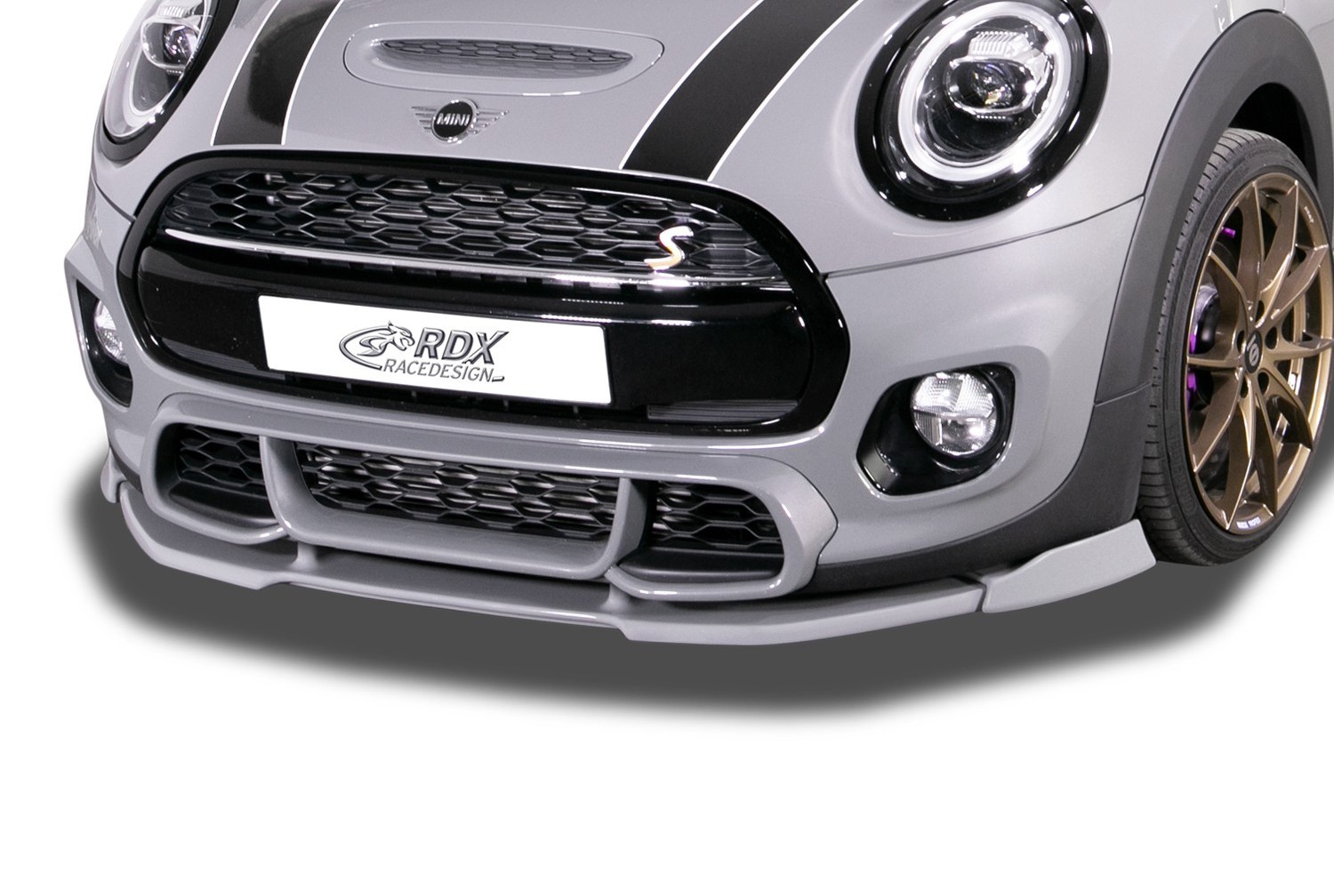 Front spoiler Vario-X Mini One - Cooper (F55 - Mk III) 2018-present 5-door hatchback PU