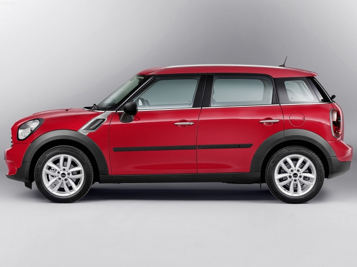 Seitenschutzleisten passend für Mini Countryman 2010-2016 Set