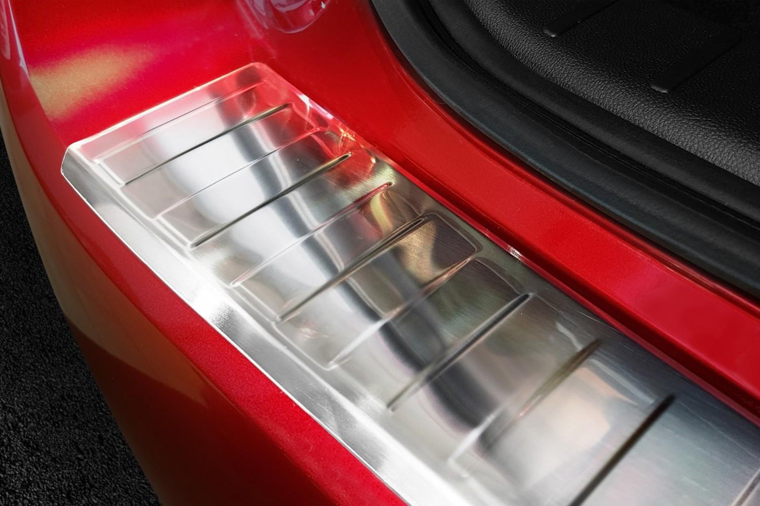 Rear bumper protector Mitsubishi ASX 2019-present stainless steel (MIT11ASBP) (3)