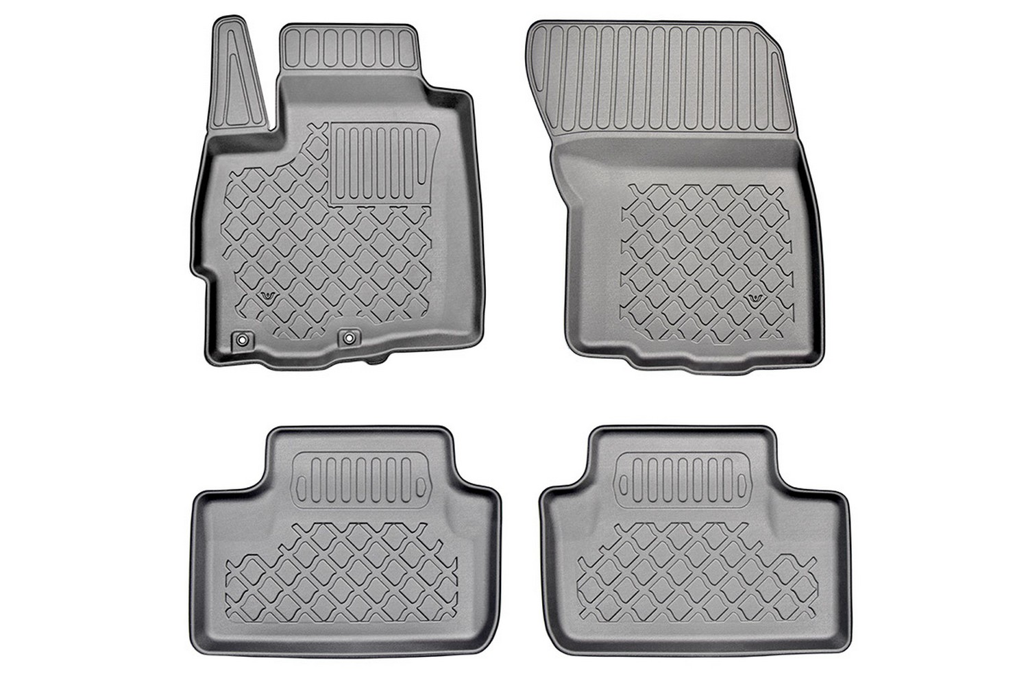 Automatten geschikt voor Mitsubishi ASX 2010-2022 Guardliner PE/TPE rubber