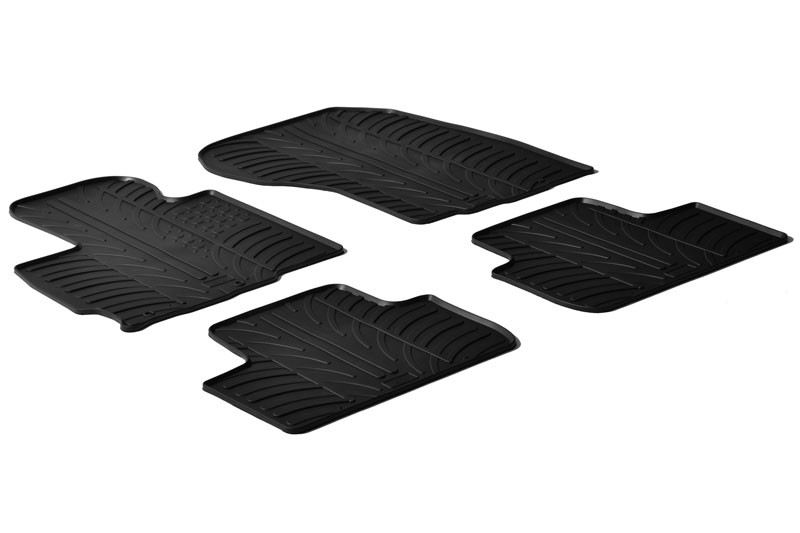 Automatten geschikt voor Mitsubishi ASX 2010-2022 Rubbasol rubber