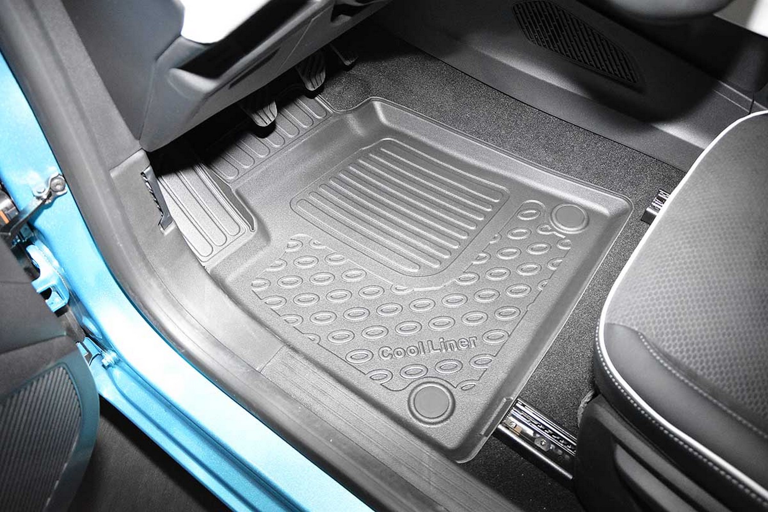 Car mats suitable for Mitsubishi Colt VII 2023-present 5-door hatchback Cool Liner PE/TPE rubber (MIT1COFM-C) (2)