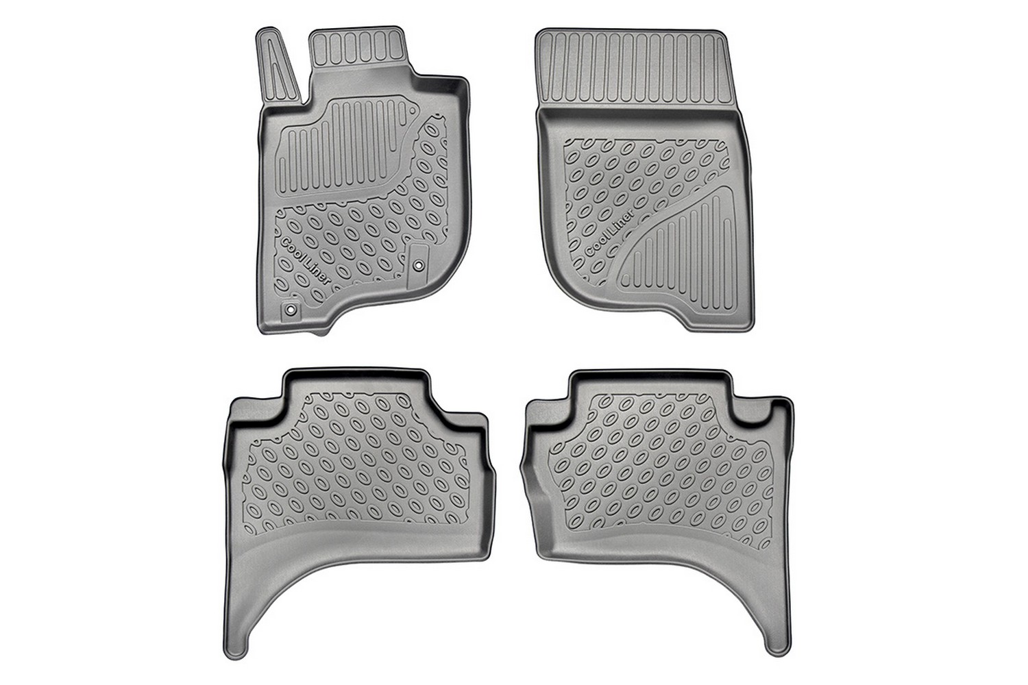 Tapis convient à Mitsubishi L200 V 2016-2023 Cool Liner PE/TPE caoutchouc