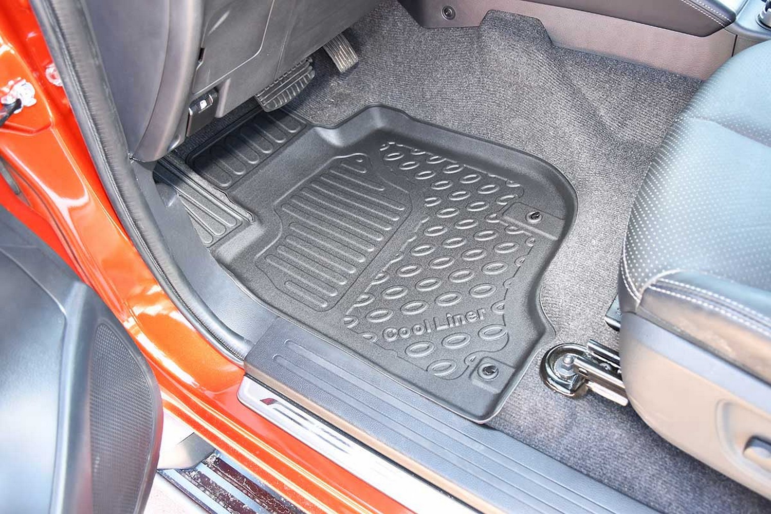 Car mats suitable for Mitsubishi L200 V 2016-2023 pickup Cool Liner PE/TPE rubber (MIT1L2FM-C) (2) Car mats suitable for Mitsubishi L200 V 2016-2023 pickup Cool Liner PE/TPE rubber (MIT1L2FM-C) (2)