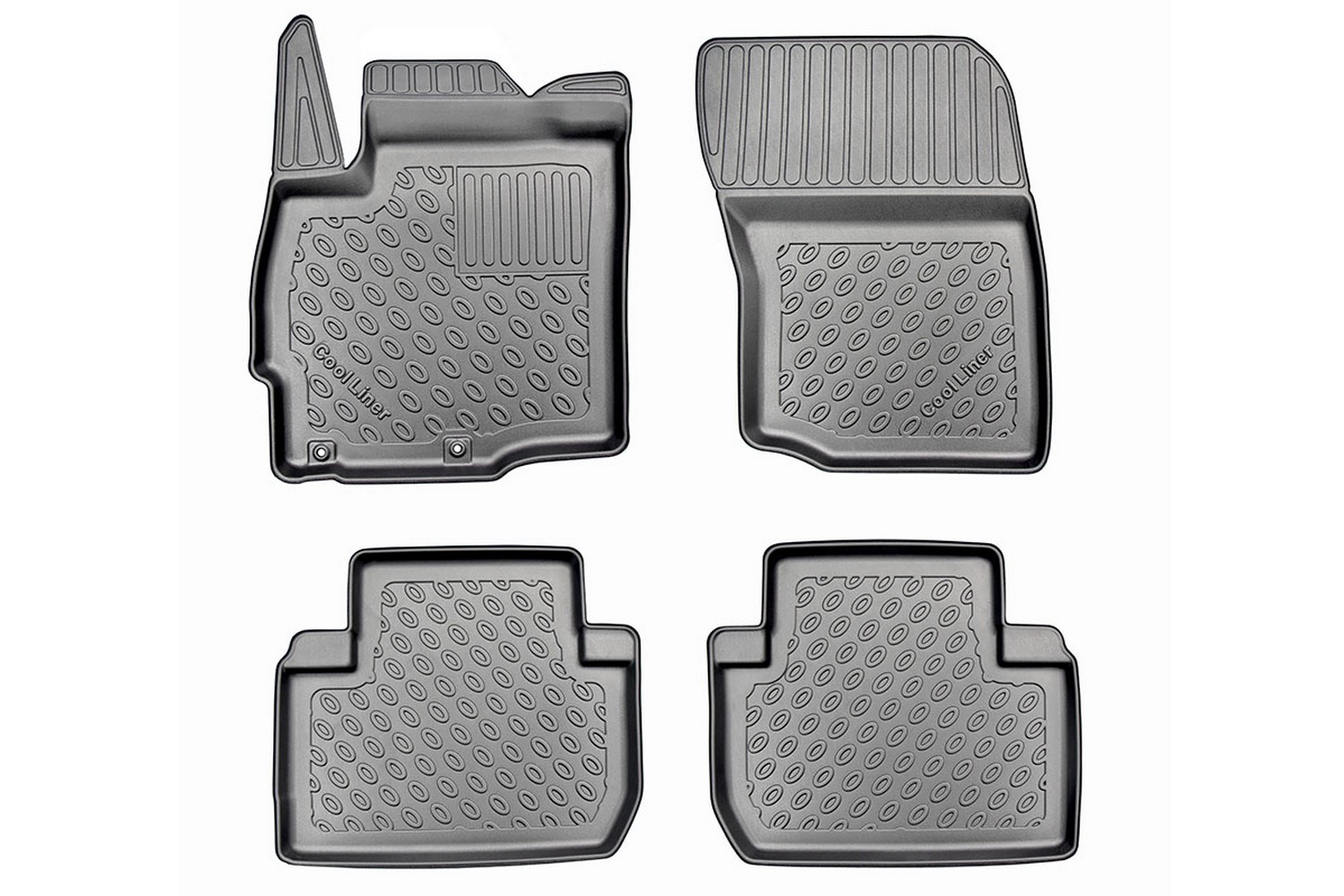 Car mats suitable for Mitsubishi Outlander III 2012-present Cool Liner PE/TPE rubber