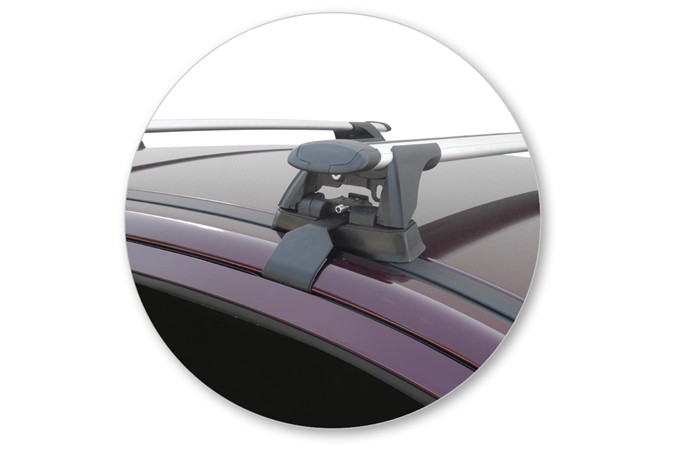 Roof bars Mitsubishi Space Star II 2016-2019 5-door hatchback Yakima Whispbar Through Bar - MIT4SPWR (5)