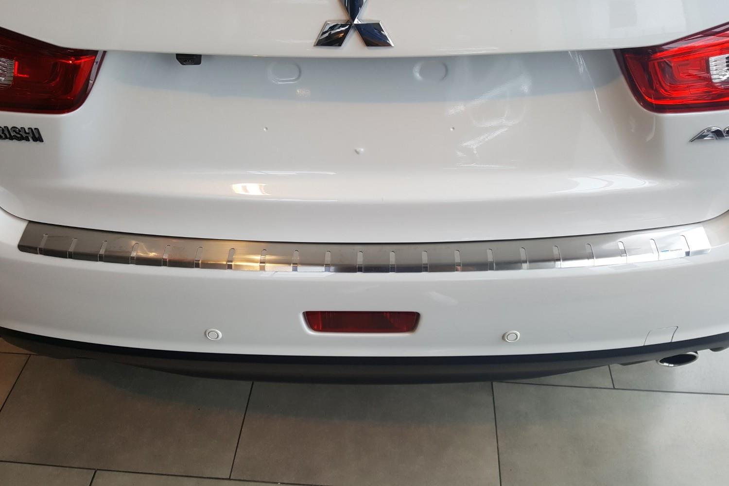 Rear bumper protector Mitsubishi ASX 2012-2016 stainless steel (MIT5ASBA) (2)