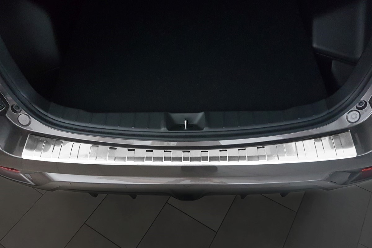 Mitsubishi ASX 2016-present rear bumper protector stainless steel (MIT6ASBP) (2) Mitsubishi ASX 2016-present rear bumper protector stainless steel (MIT6ASBP) (2)