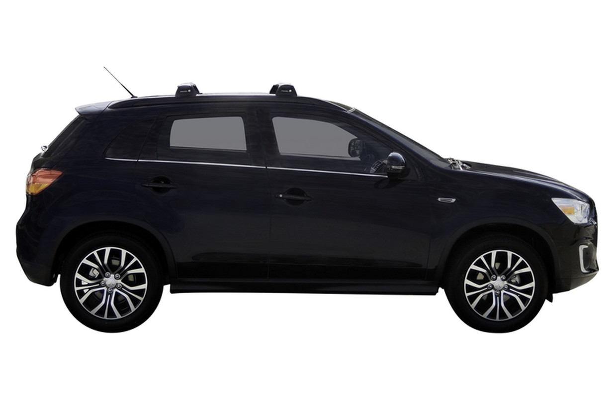 Roof bars Mitsubishi ASX Yakima black CarParts Expert