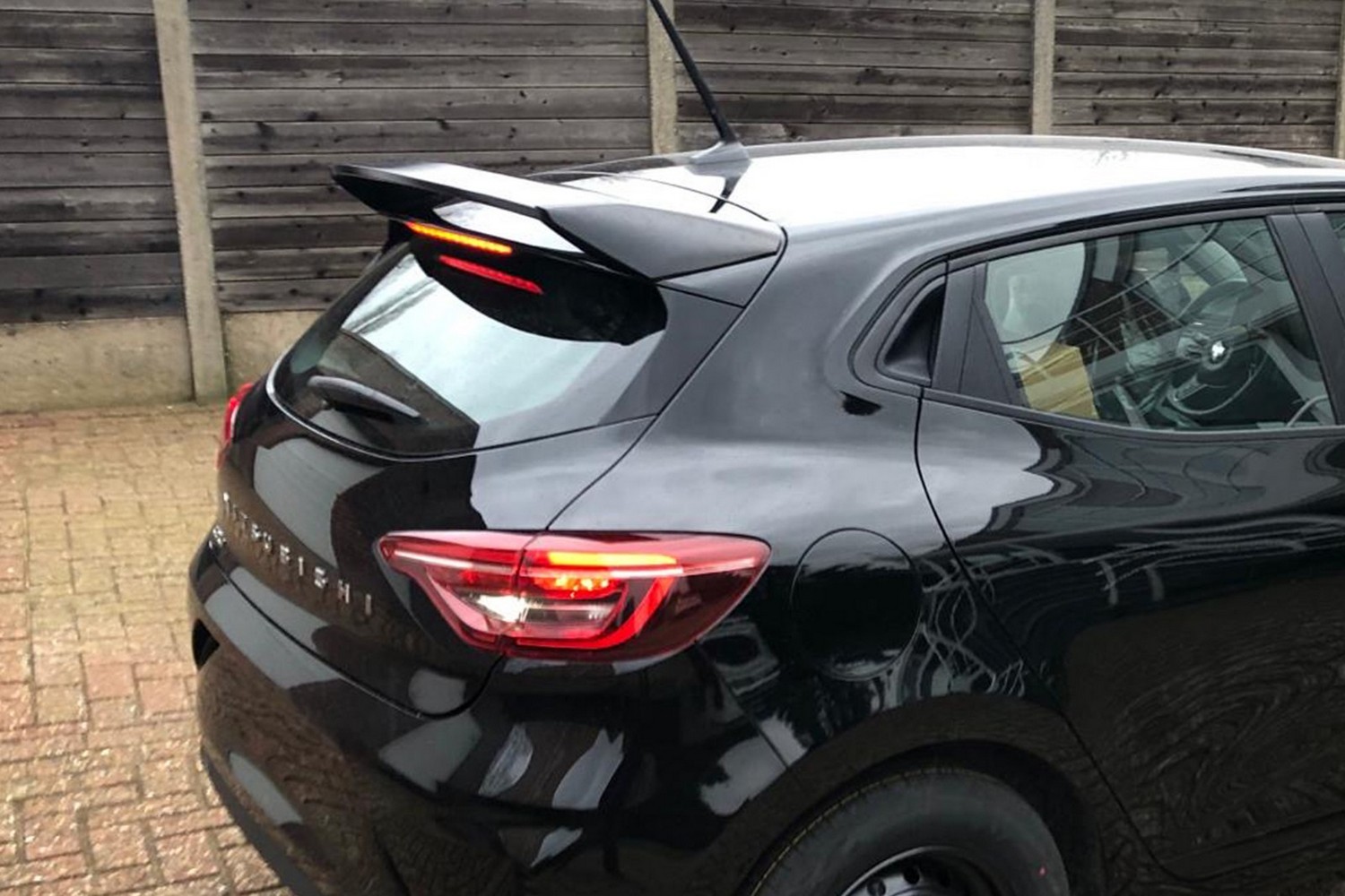 Dakspoiler geschikt voor Mitsubishi Colt VII 2023-heden 5-deurs hatchback