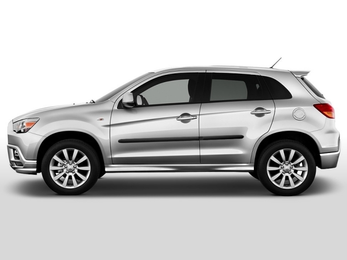 Stootstrips geschikt voor Mitsubishi ASX 2010-2022 set zijportieren