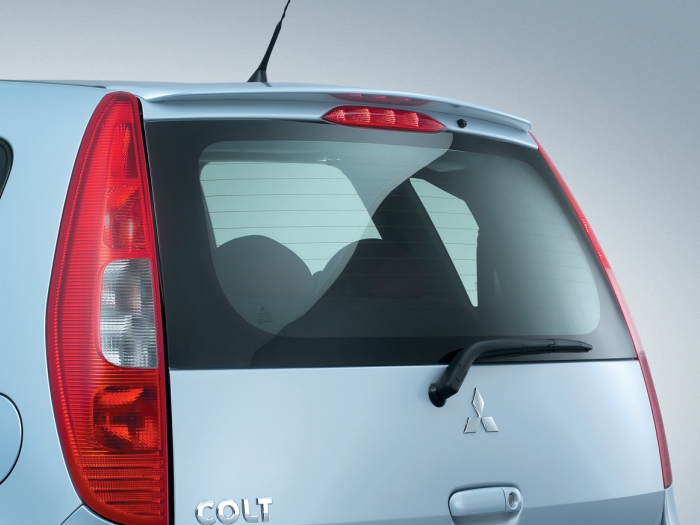 Dakspoiler geschikt voor Mitsubishi Colt (Z30) 2004-2009 5-deurs hatchback