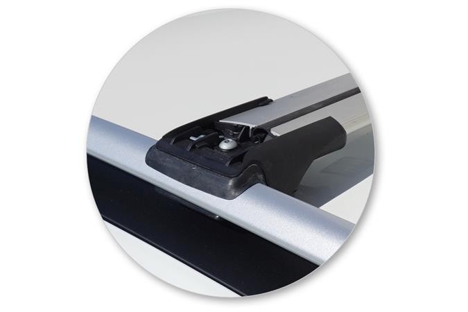 Roof bars Nissan X-Trail III (T32) 2017->   Yakima Whispbar Rail Bar - NIS17XTWR (5)