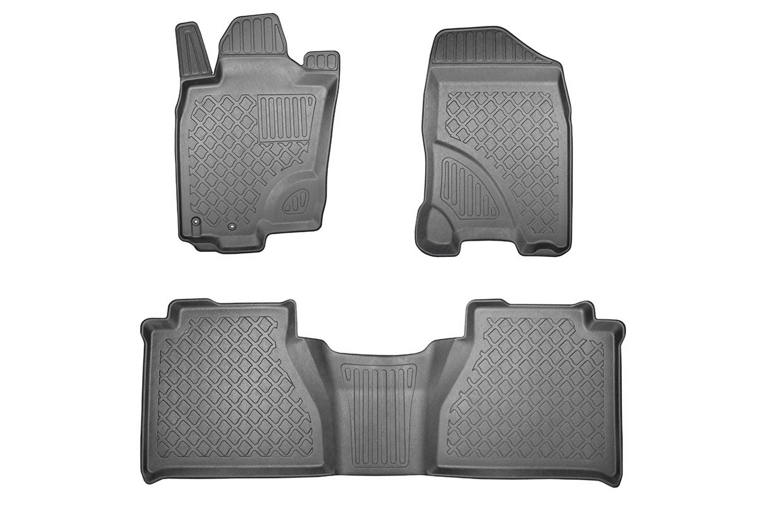 Automatten geschikt voor Nissan Navara NP300 (D23) 2016-2021 Guardliner PE/TPE rubber