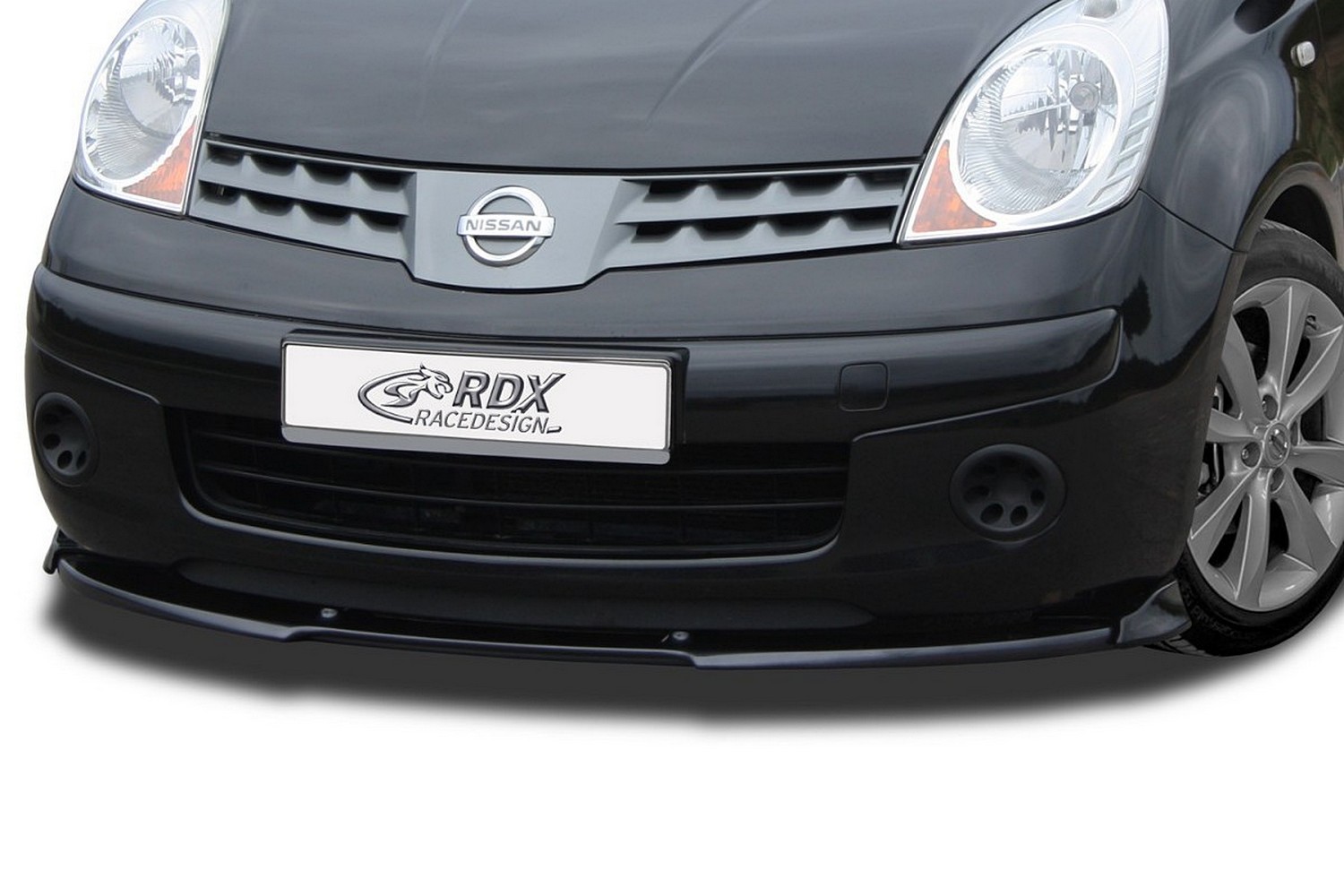 Front spoiler Nissan Note (E11) 2006-2009 5-door hatchback Vario-X PU