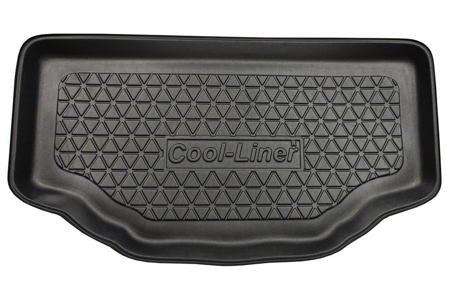 Boot mat suitable for Nissan Pixo 2009-2013 5-door hatchback Cool Liner anti slip PE/TPE rubber
