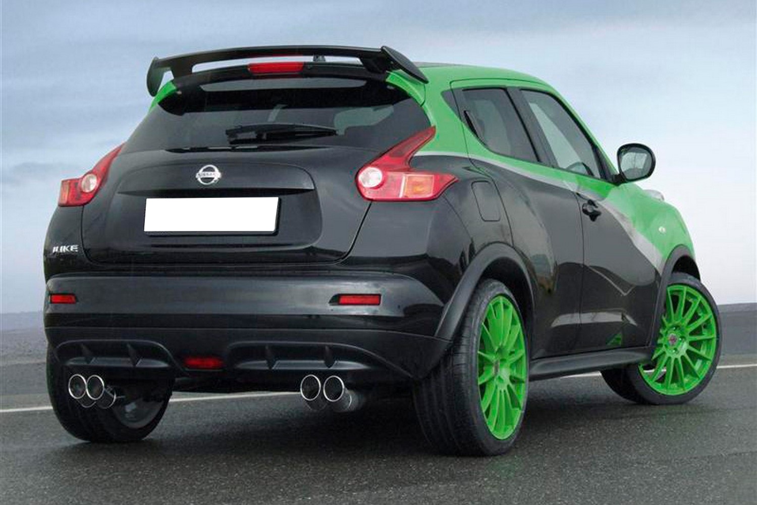 Dakspoiler geschikt voor Nissan Juke (F15) 2010-2019