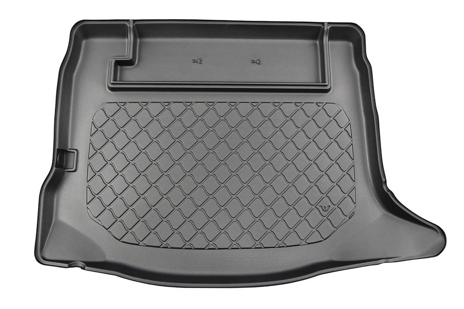 Tapis de coffre convient à Nissan Leaf (ZE1) 2017-présent 5 portes bicorps Guardliner antidérapant PE/TPE caoutchouc